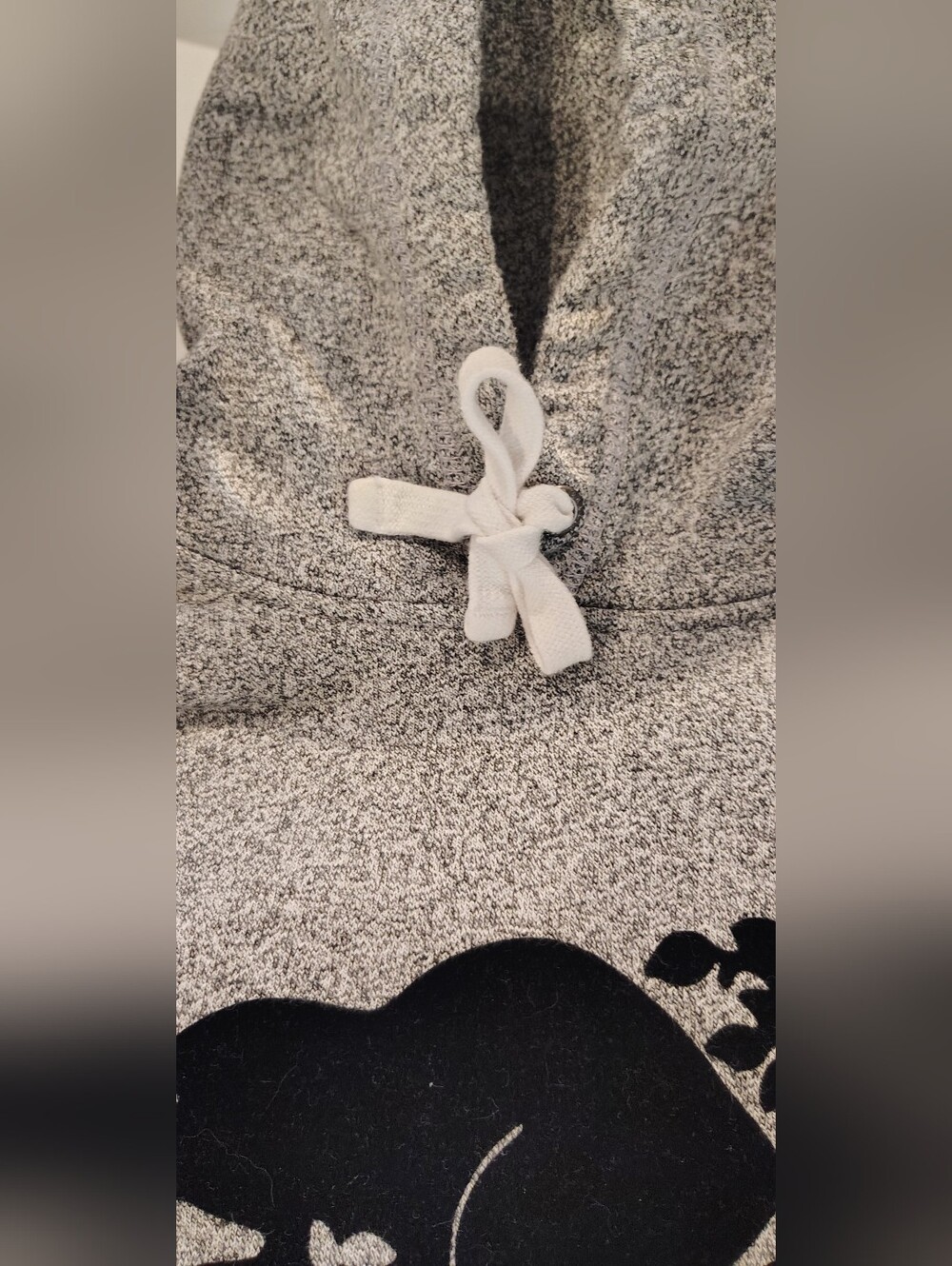 Roots Gray Crewneck Hoodie with Beaver Logo - Picture 6 of 13